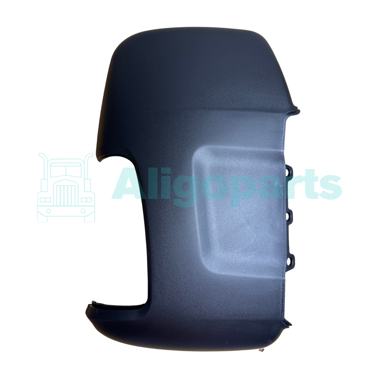 Aligoparts For Ford Transit MK8 Long Arm Door Wing Mirror Black Cover Right N/S 2014 2020