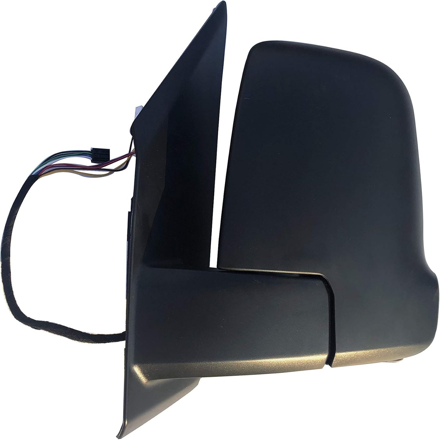 Mercedes Sprinter W907 Left Complete Heated Mirror - 2019-2024 Mercedes Sprinter high quality replacement mirror assembly with advanced heating technology to prevent fogging and icing, ensuring clear vision and safe driving in all weather conditions.’